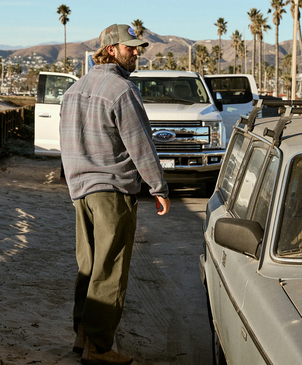 ブランケット スナップ プルオーバー