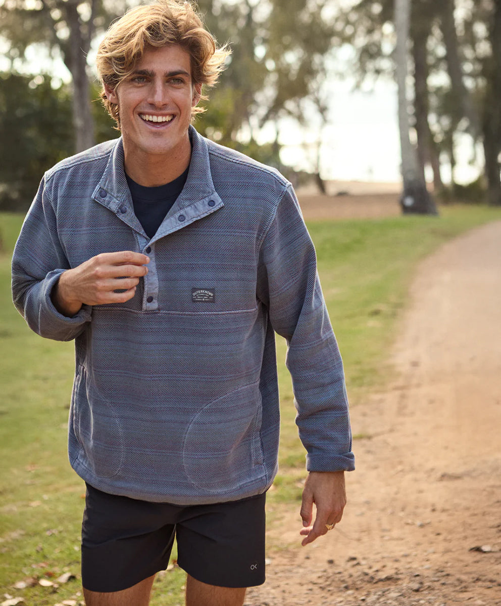 ブランケット スナップ プルオーバー