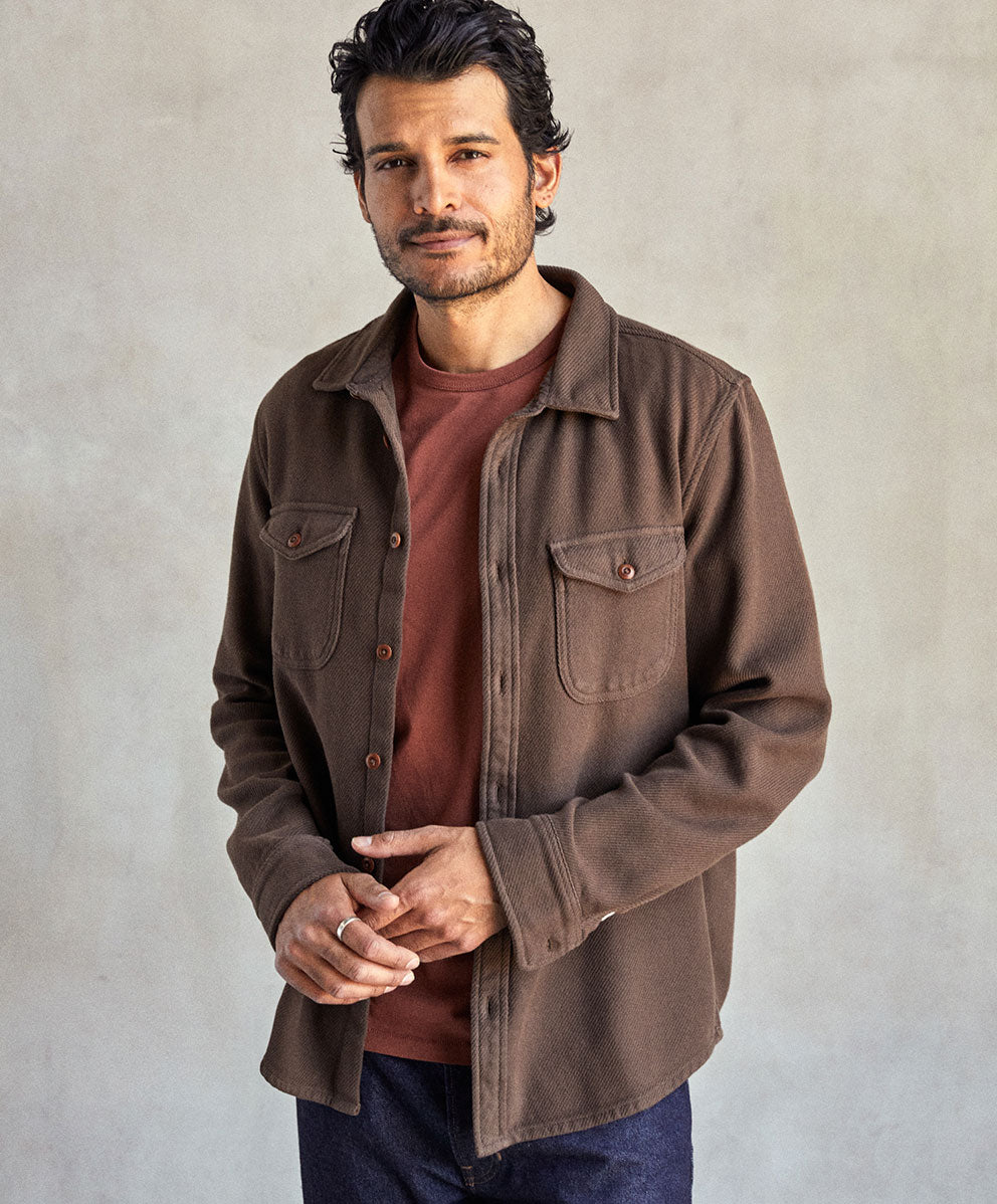 クロマ ブランケットシャツ