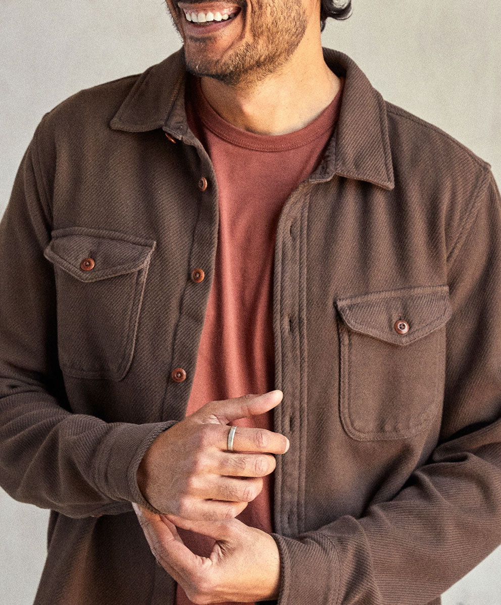 クロマ ブランケットシャツ