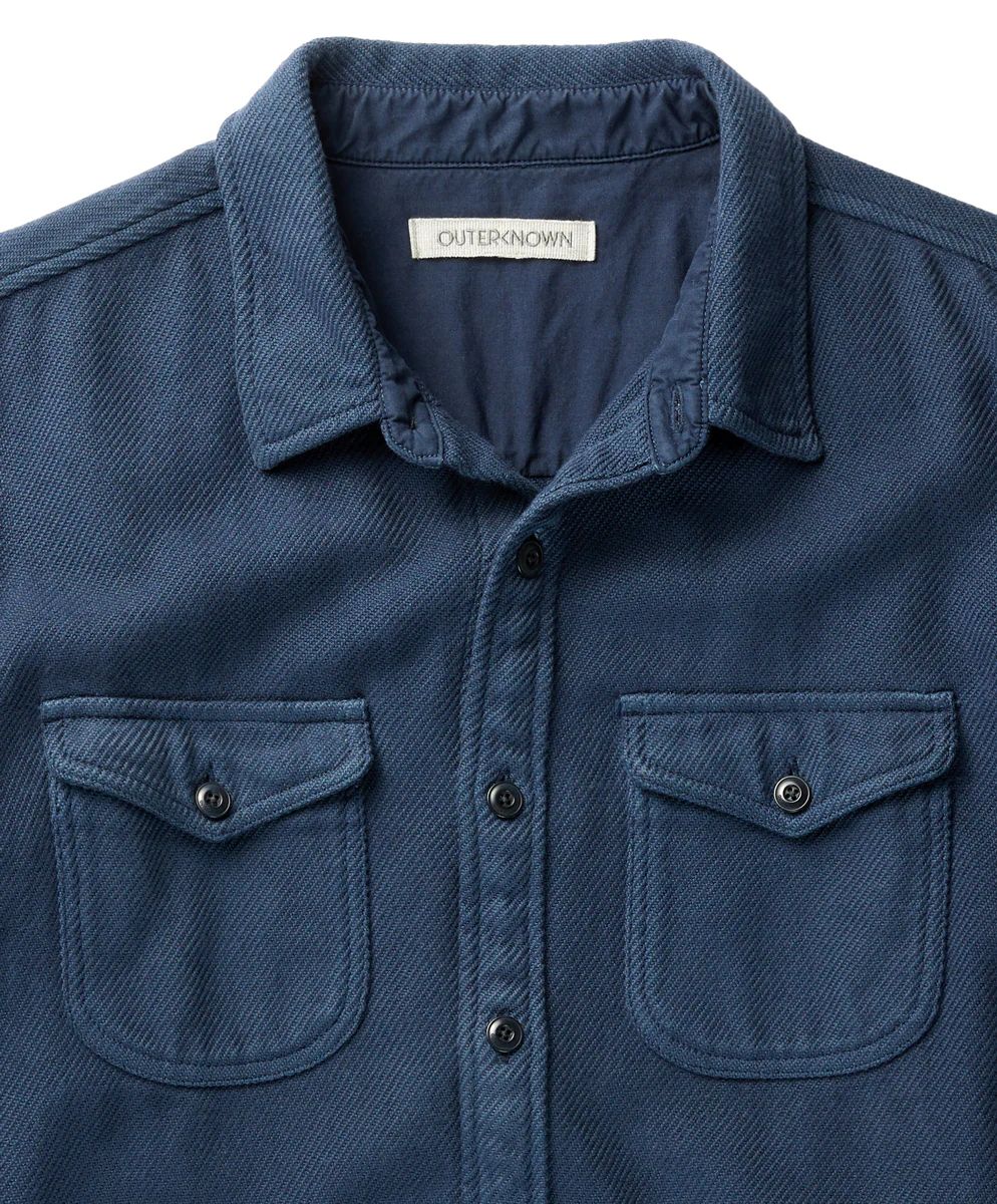 【限定刺繍】クロマブランケットシャツ