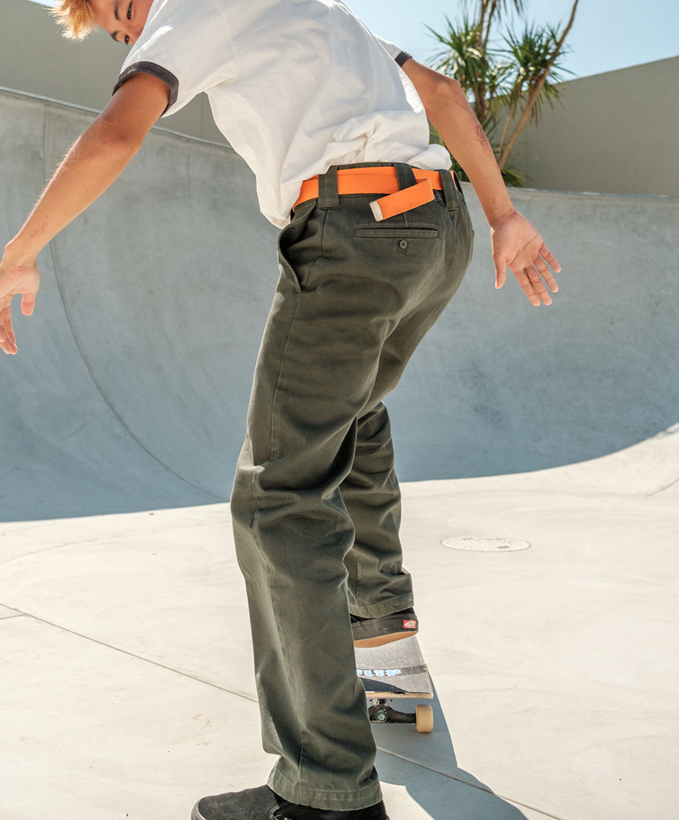 【メンズ】OUTERKNOWN × Dickies コットン チノ パンツ