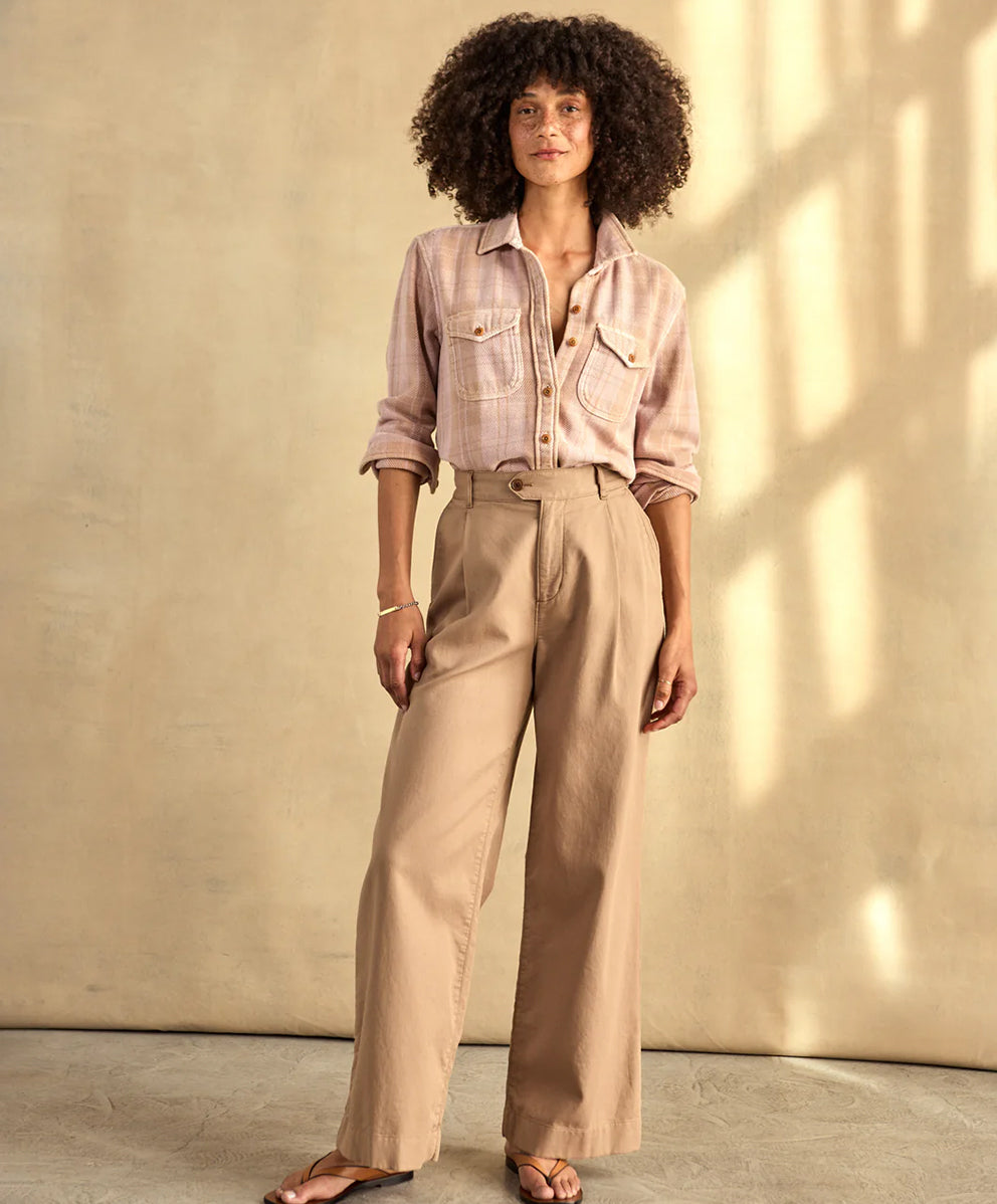 【ウィメンズ】ブランケットシャツ