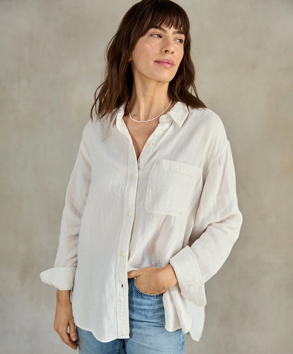 【ウィメンズ】ザ ガーゼ ウィークエンド シャツ