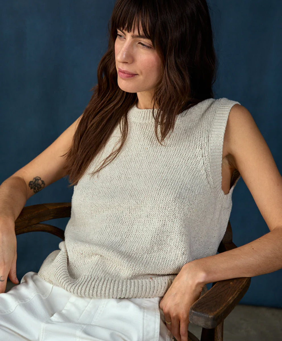 【ウィメンズ】クレセント ニット タンクトップ