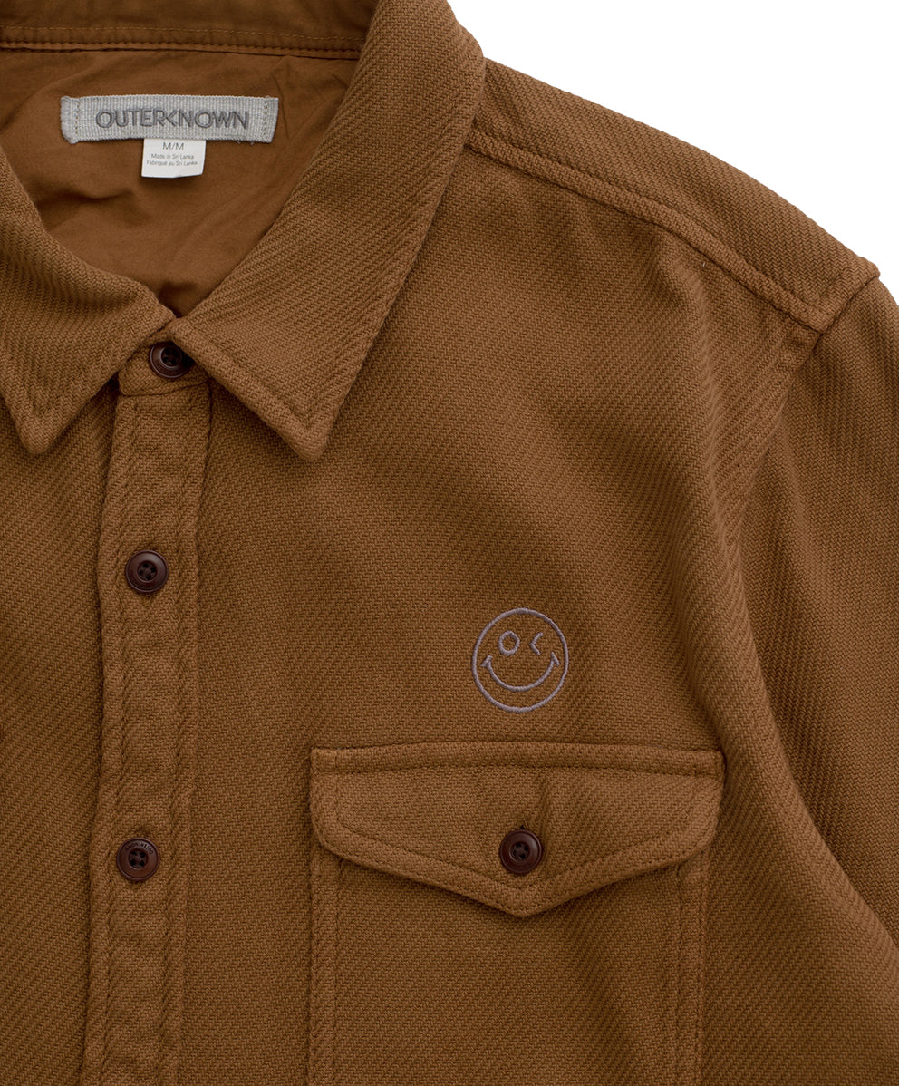 【限定刺繍】クロマブランケットシャツ