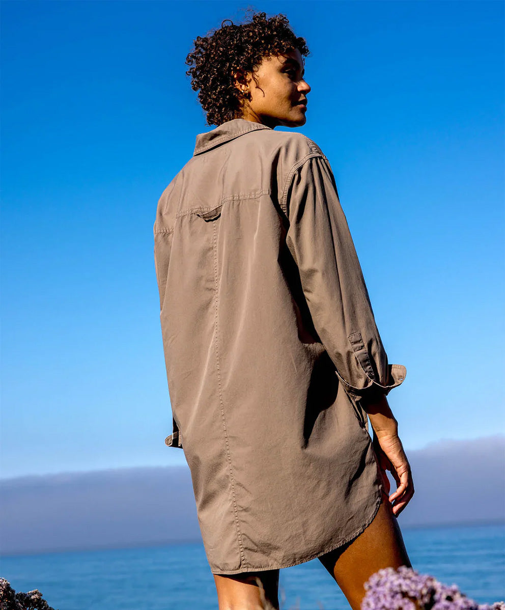 【ウィメンズ】ザ ポプリン ウィークエンド シャツ ドレス