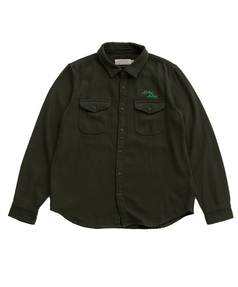 【限定刺繍】クロマブランケットシャツ