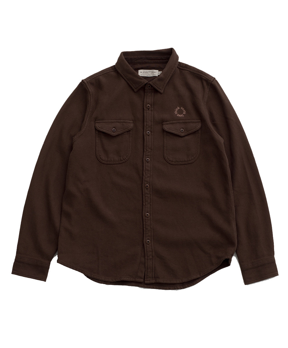 【限定刺繍】クロマブランケットシャツ