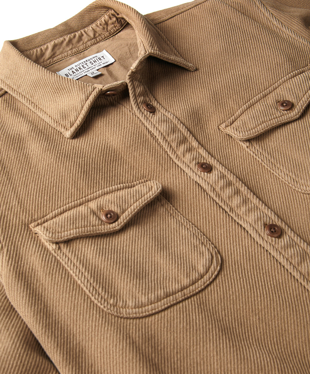 クロマ ブランケットシャツ