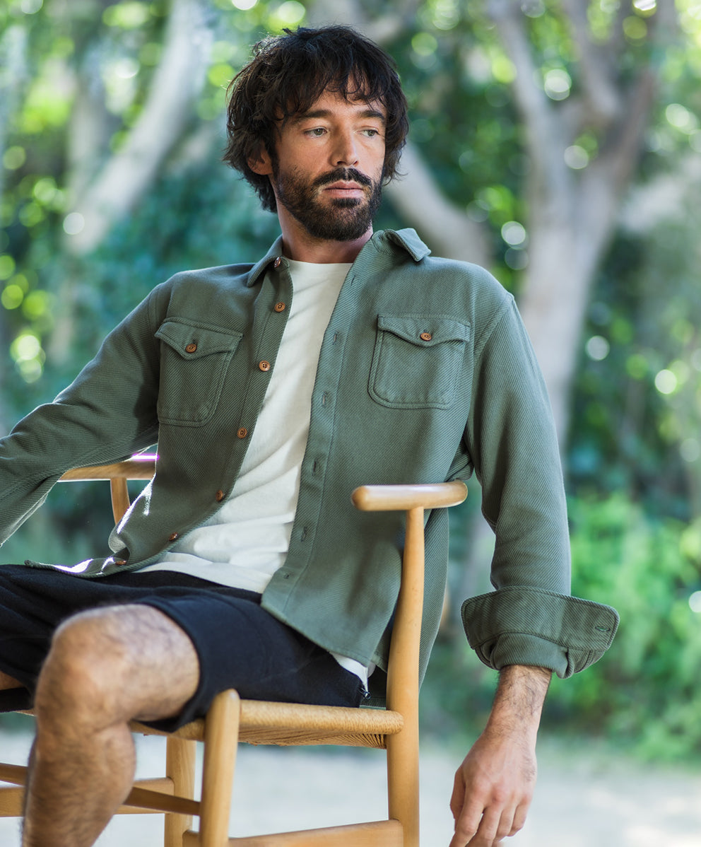 クロマ ブランケットシャツ