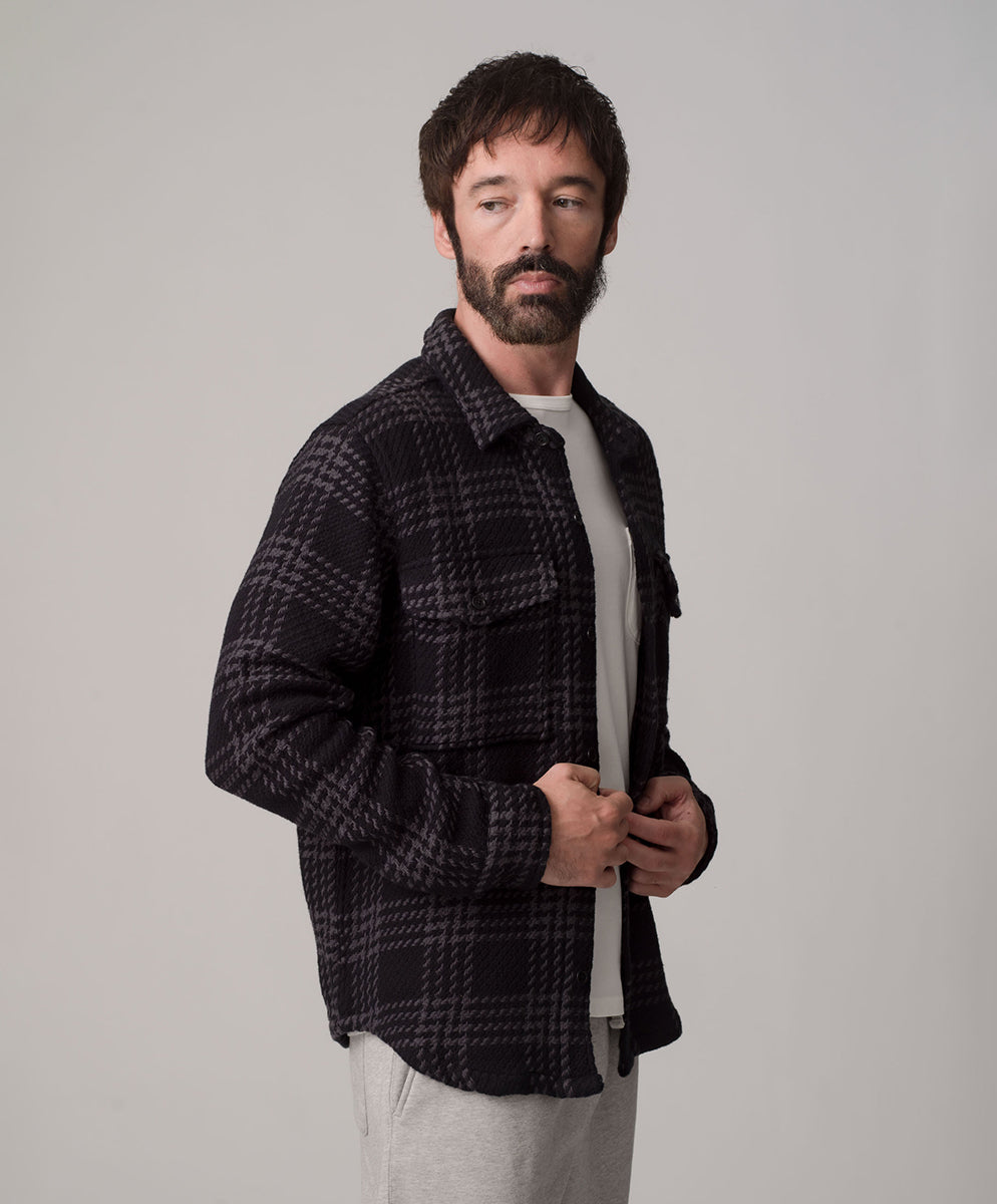 クラウドウィーブシャツジャケット