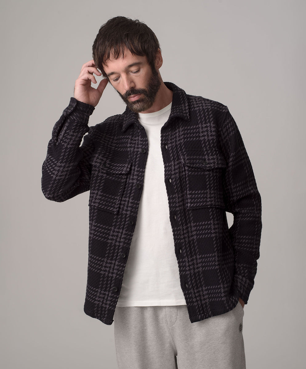 クラウドウィーブシャツジャケット