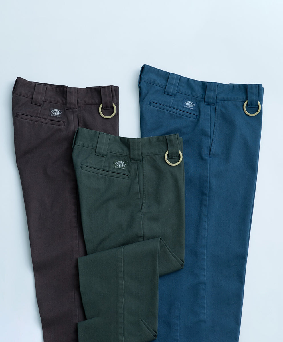 【メンズ】OUTERKNOWN × Dickies コットン チノ パンツ