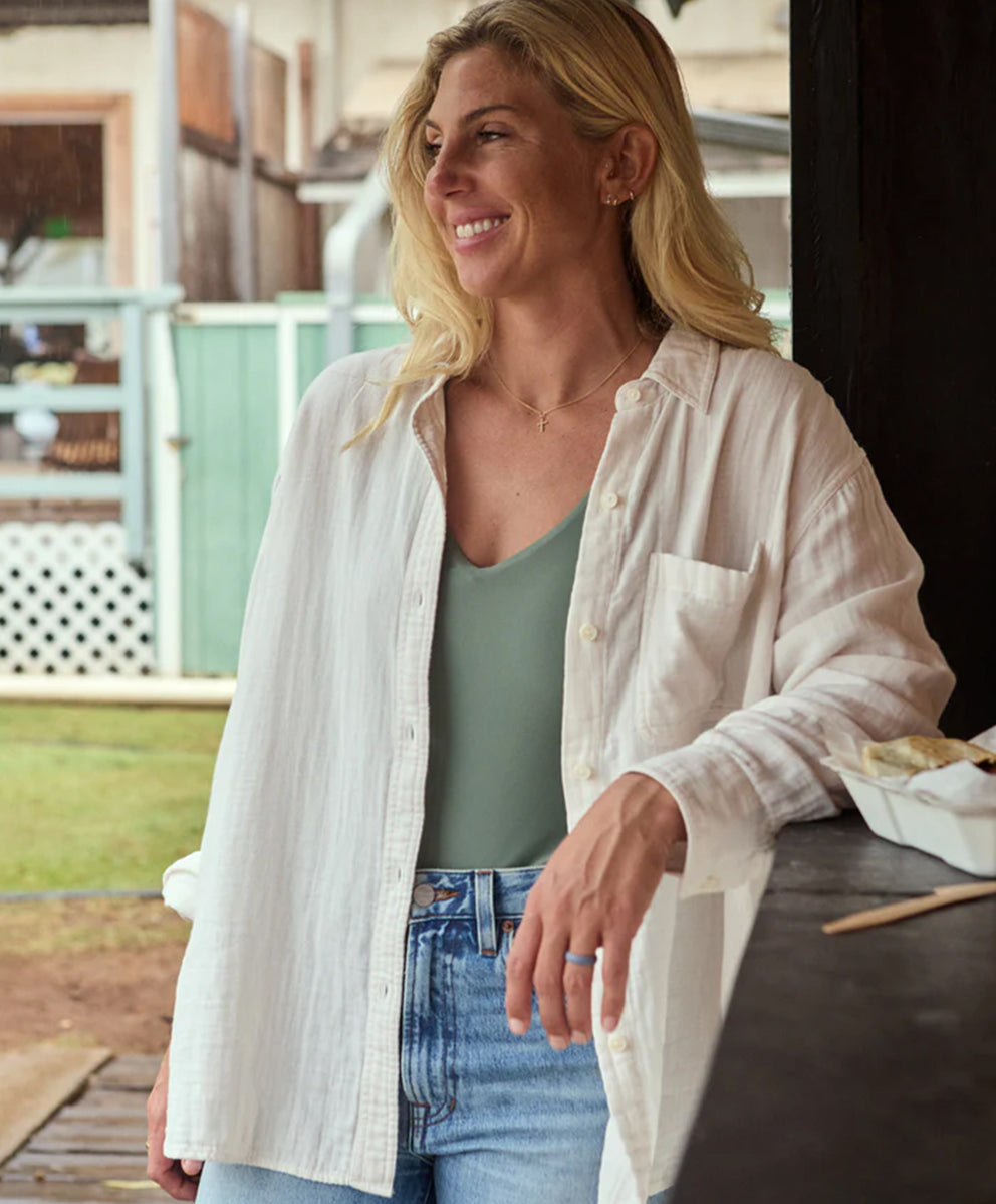 ＜SALE＞【ウィメンズ】ザ ガーゼ ウィークエンド シャツ