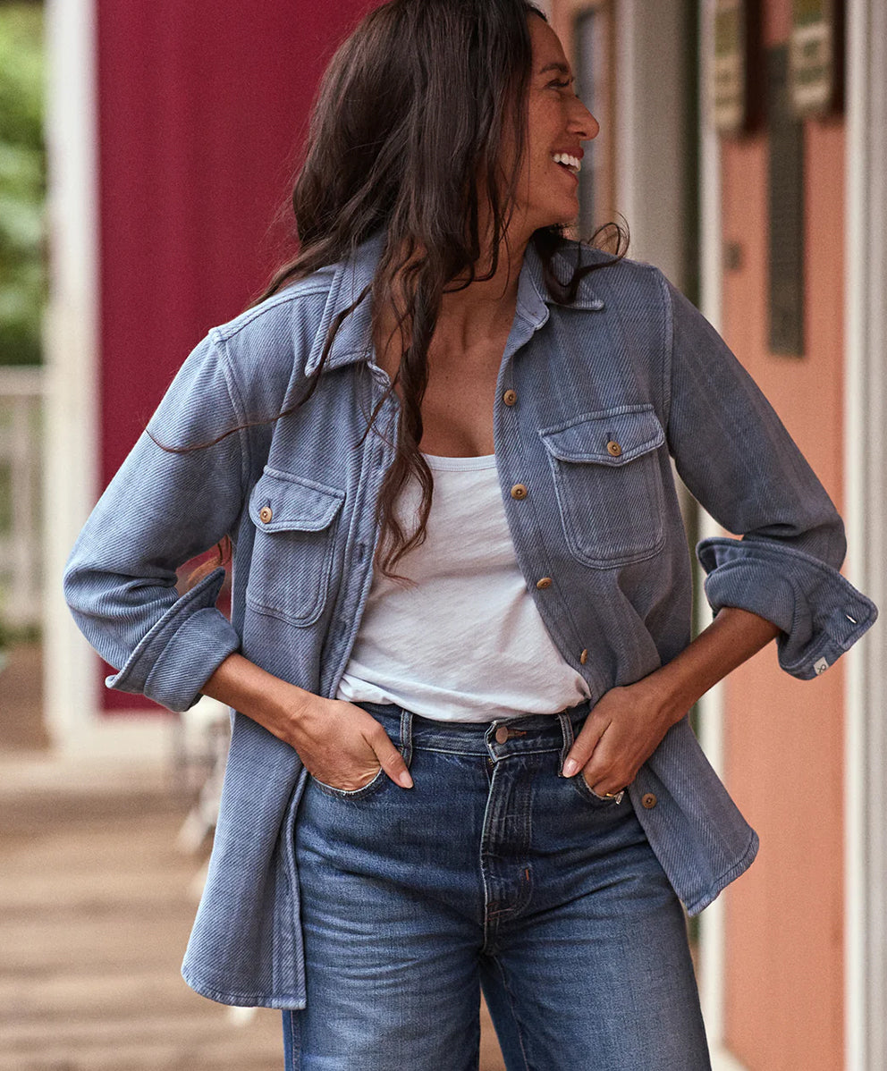 ＜SALE＞【ウィメンズ】ブランケットシャツ