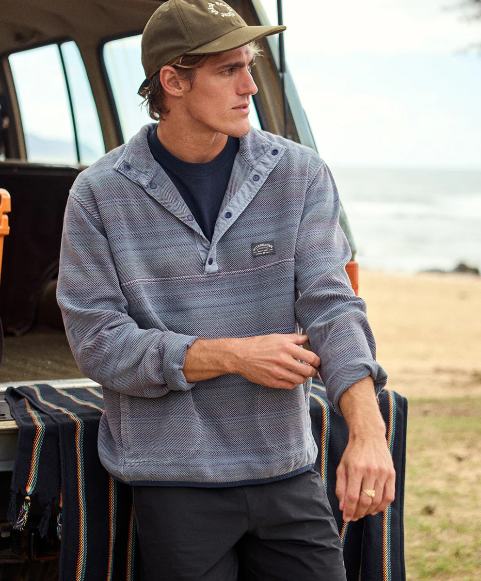 ＜SALE＞ブランケット スナップ プルオーバー