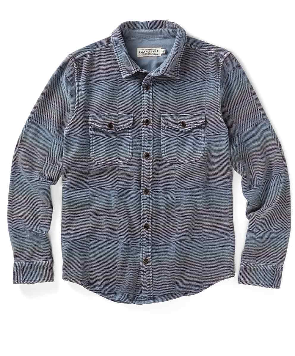 OUTERKNOWN ブランケットシャツ XL ブランケット シャツ|OUTERKNOWN(アウターノウン)| OUTERKNOWN