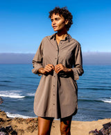 【ウィメンズ】ザ ポプリン ウィークエンド シャツ ドレス