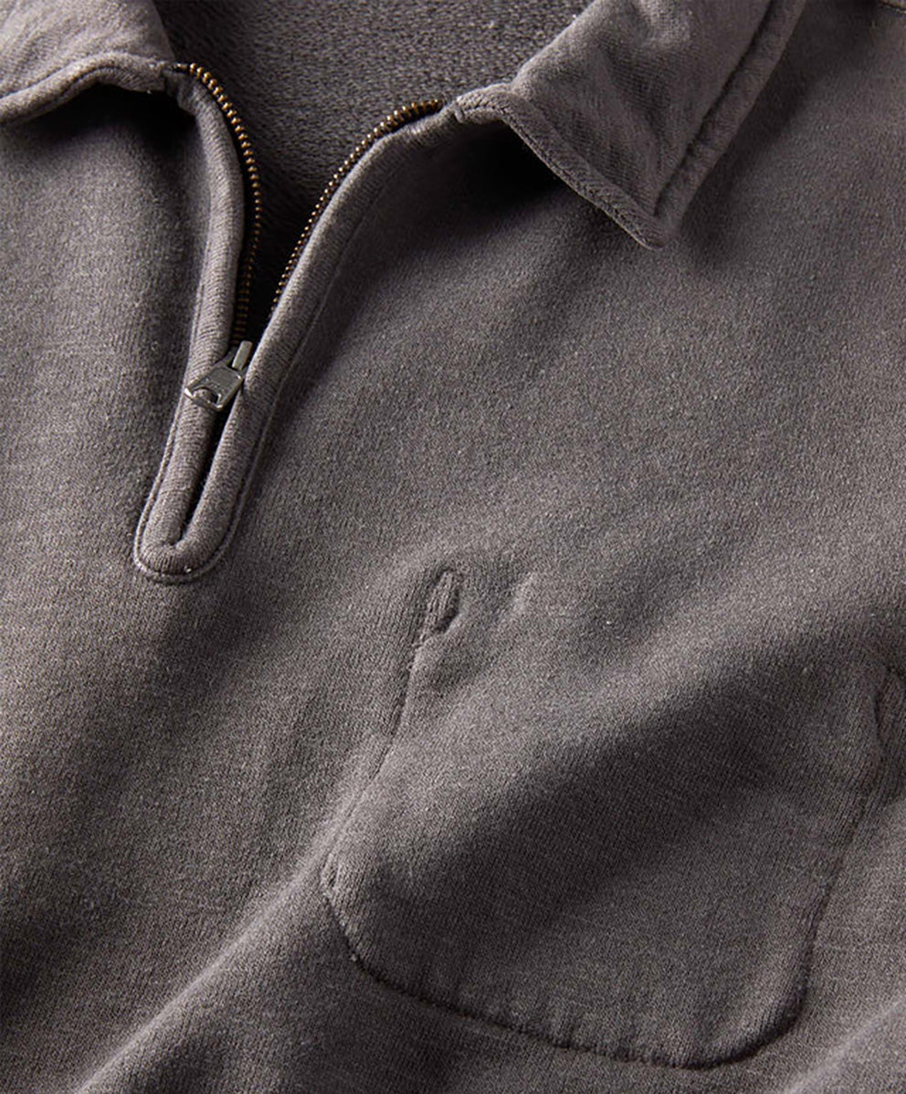 サー クォーター ハーフジップ プルオーバー