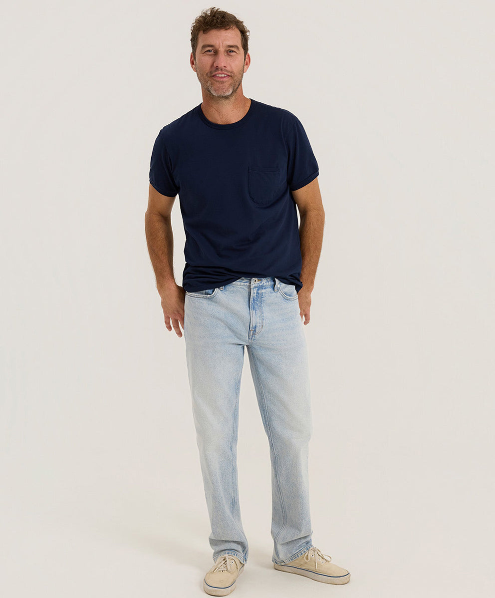 トラベラー ストレート ジーンズ