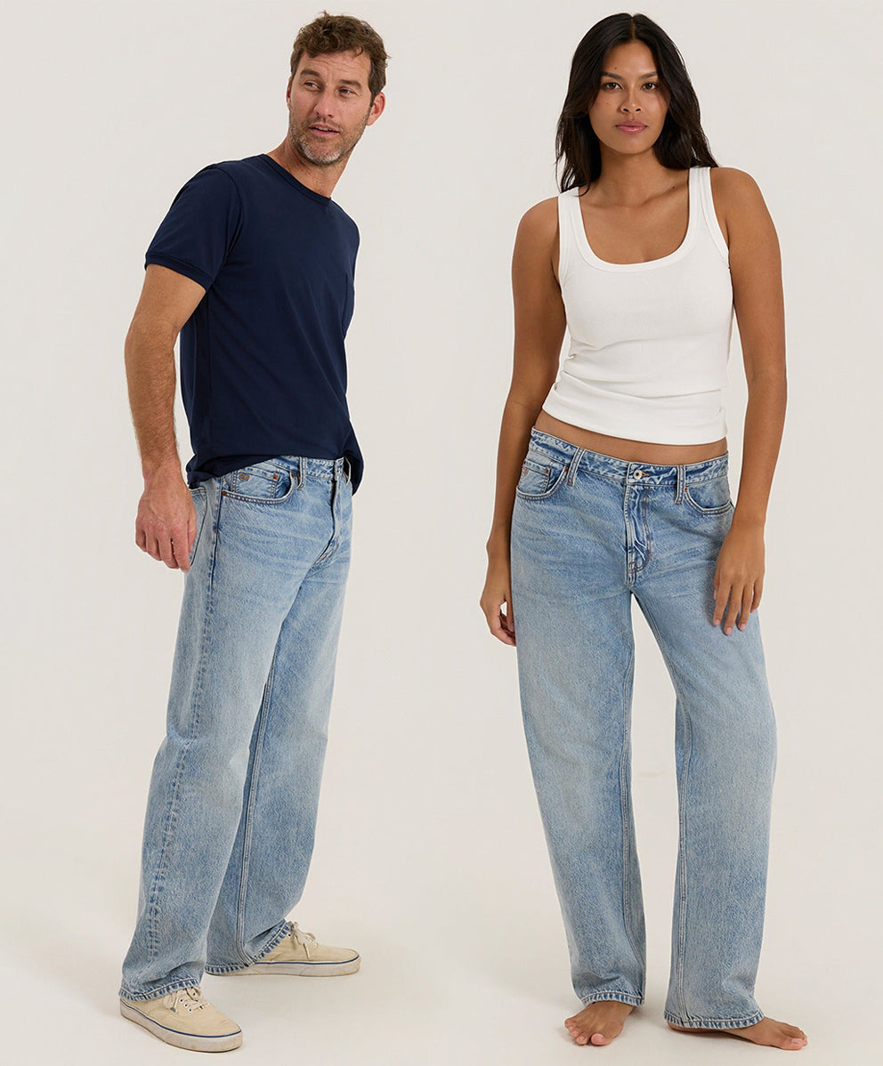 【ユニセックス】ビーチコーマー リラックスド ジーンズ