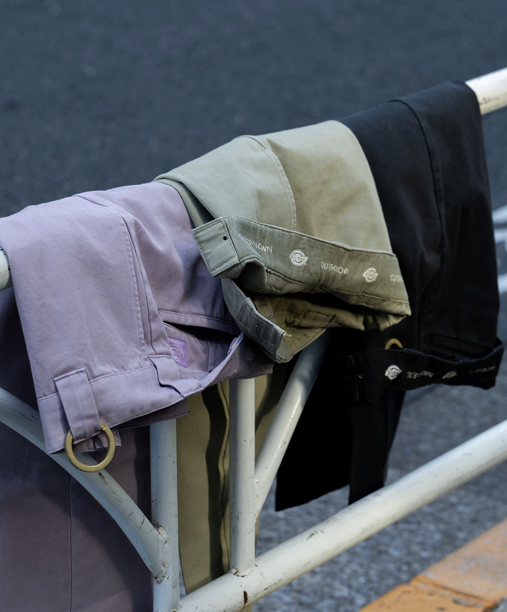 【メンズ】OUTERKNOWN × Dickies® コットン チノ パンツ-26SS